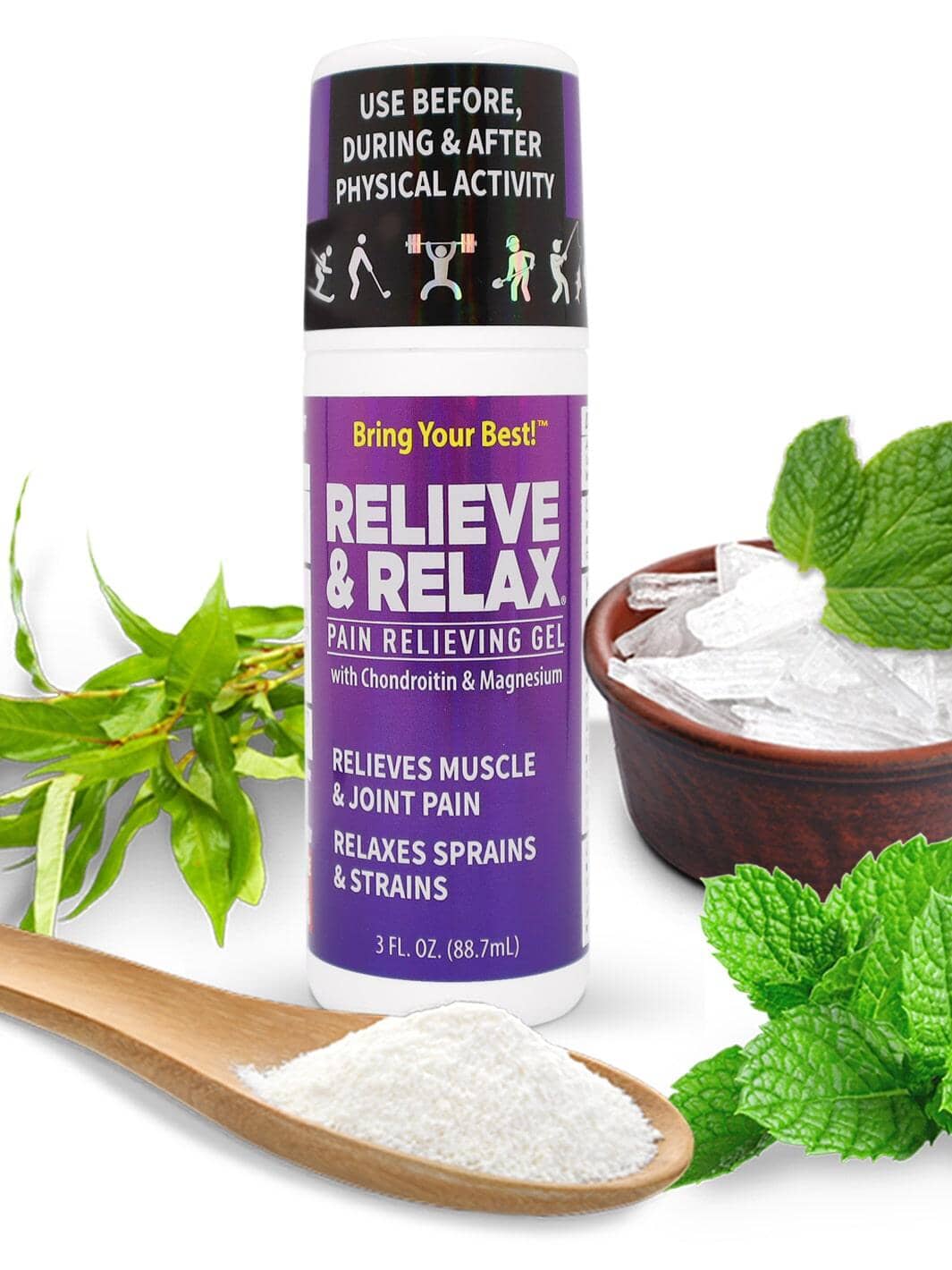 Using Back & Muscle Pain Relief 1.16% Gel to Relieve Pain